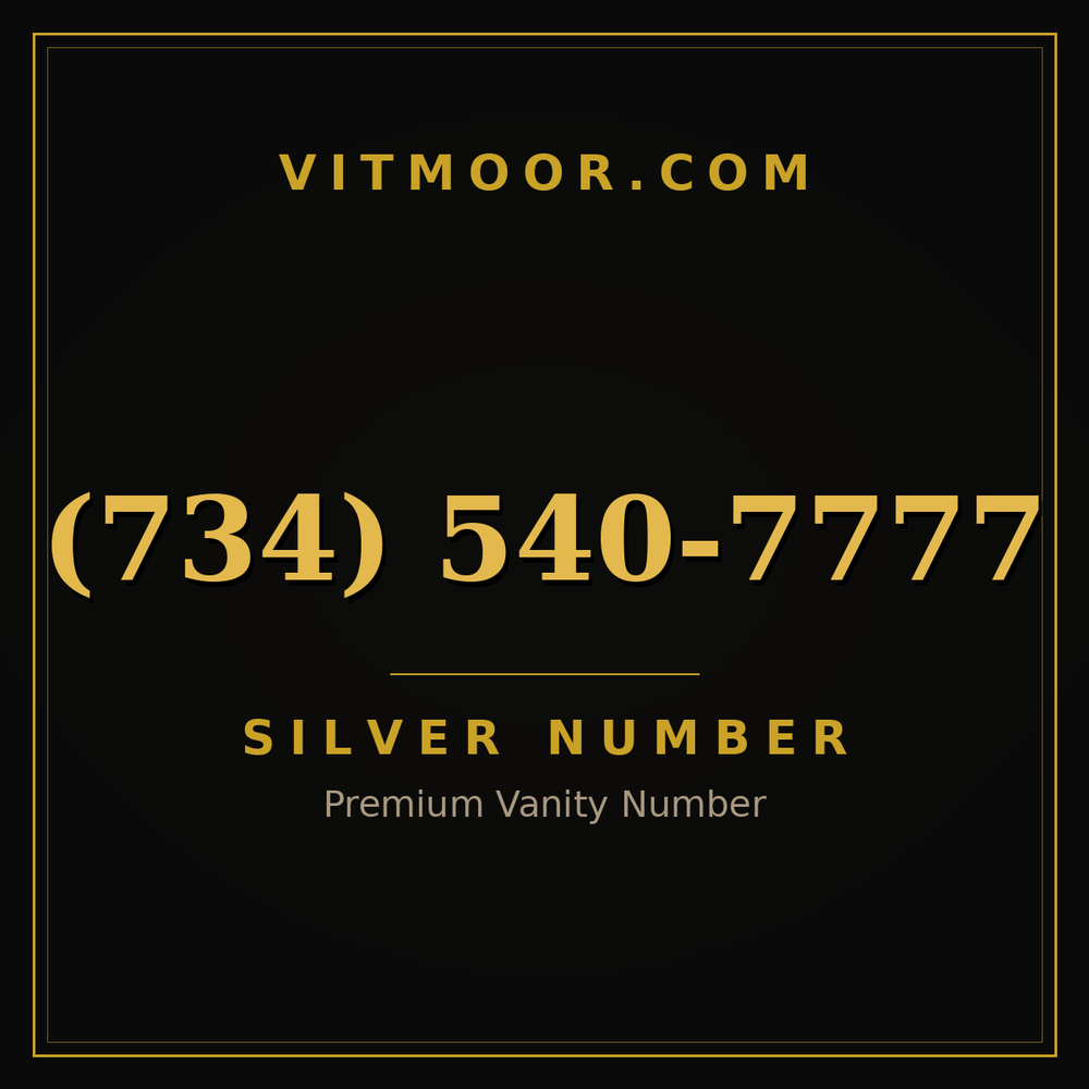 734 540-7777