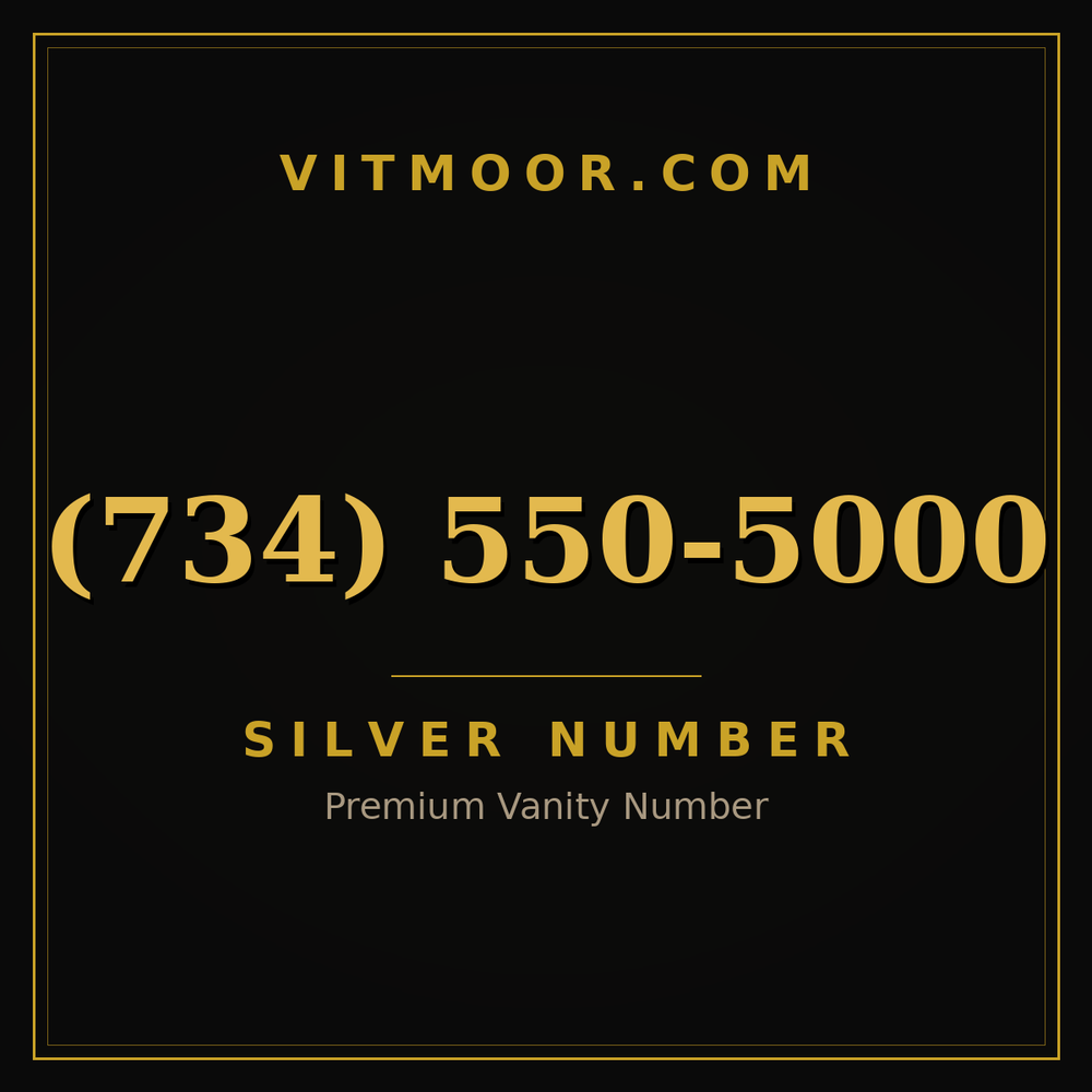 734 550-5000