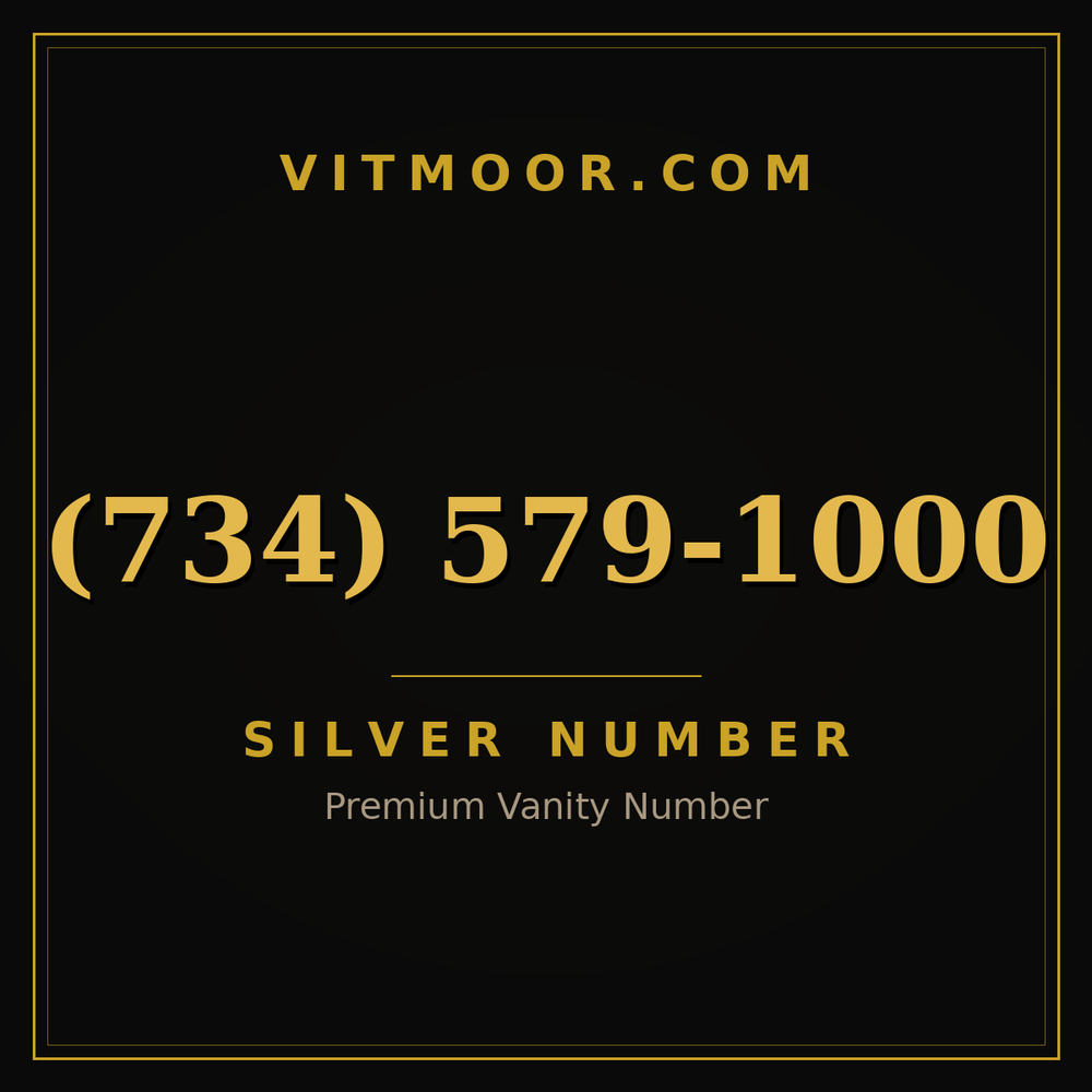 734 579-1000