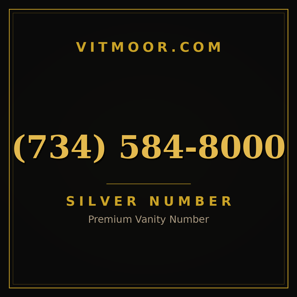 734 584-8000