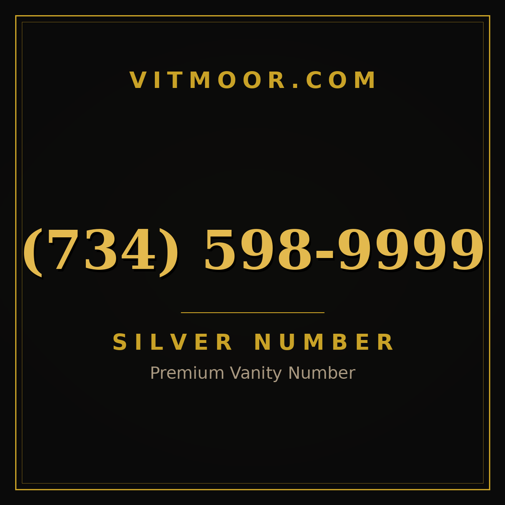 734 598-9999