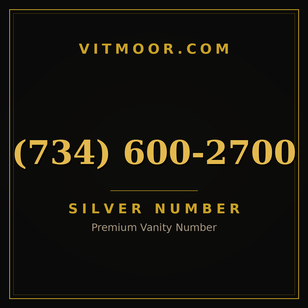 734 600-2700