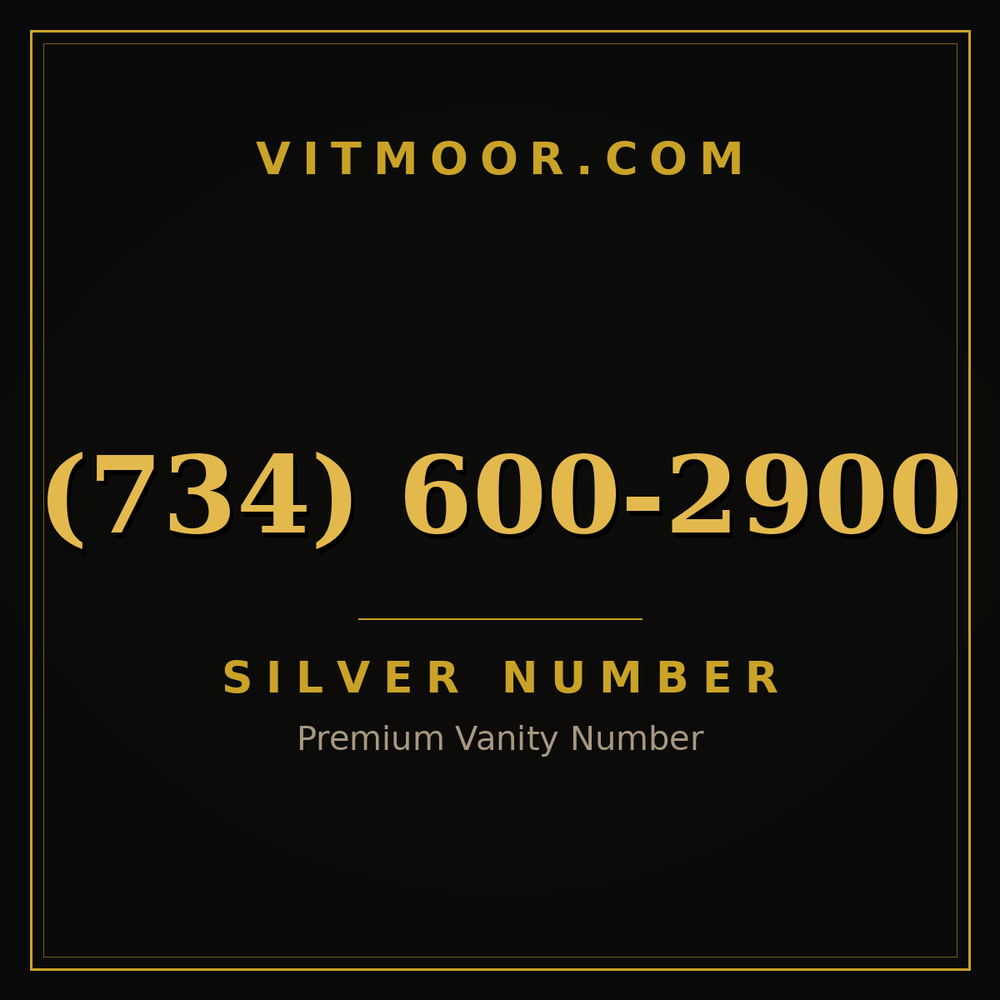 734 600-2900
