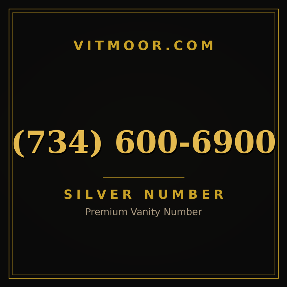 734 600-6900