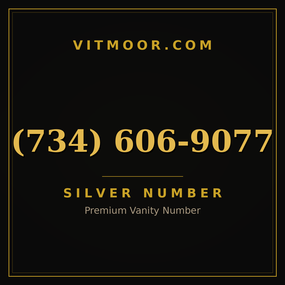 734 606-9077