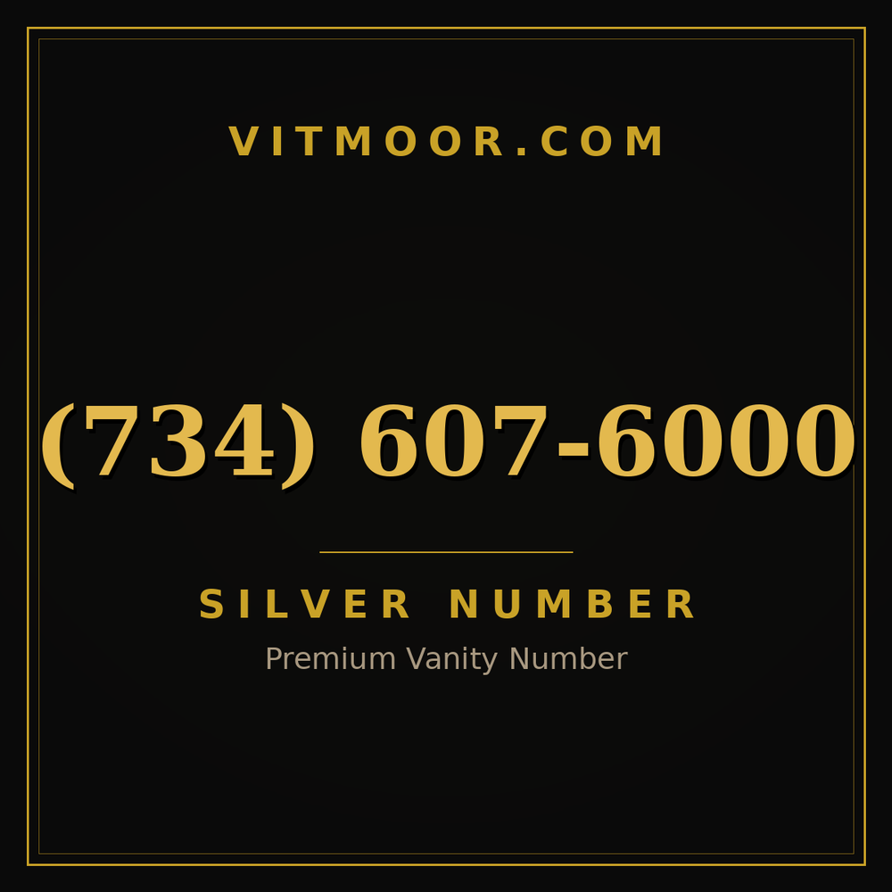 734 607-6000