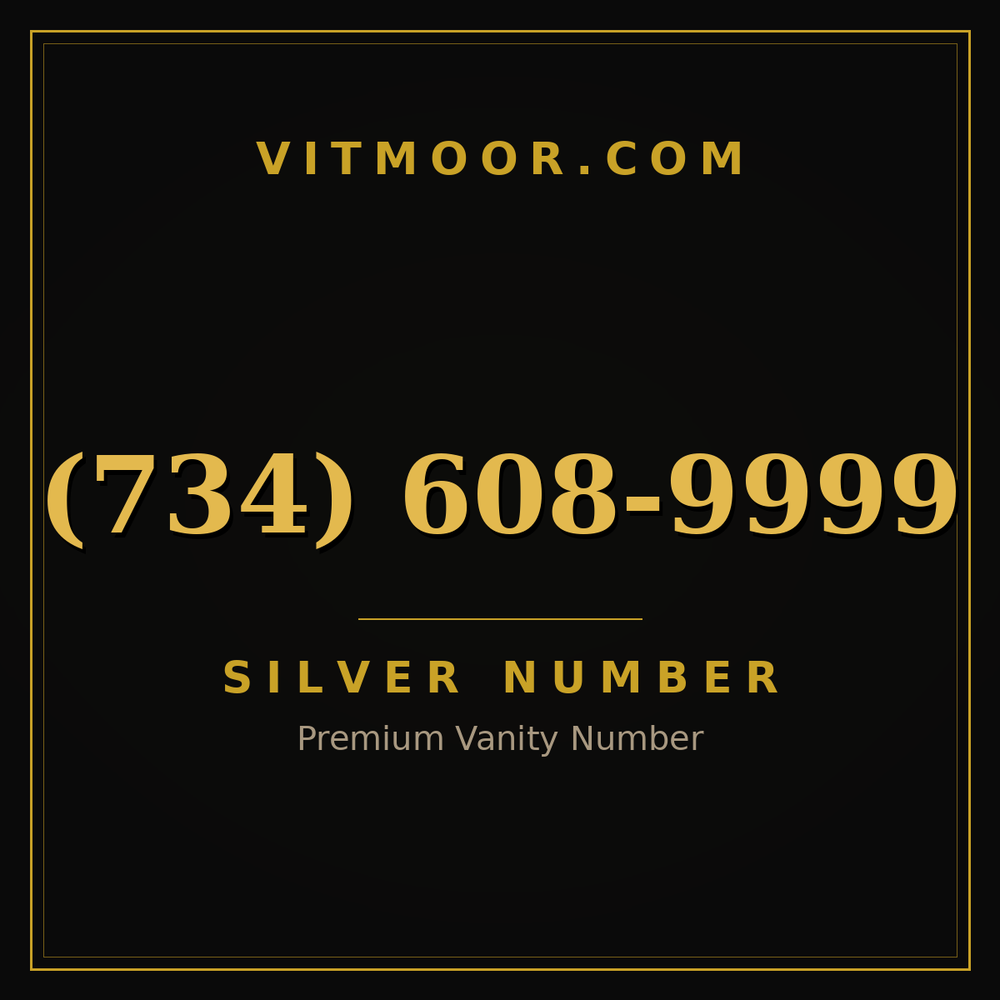 734 608-9999