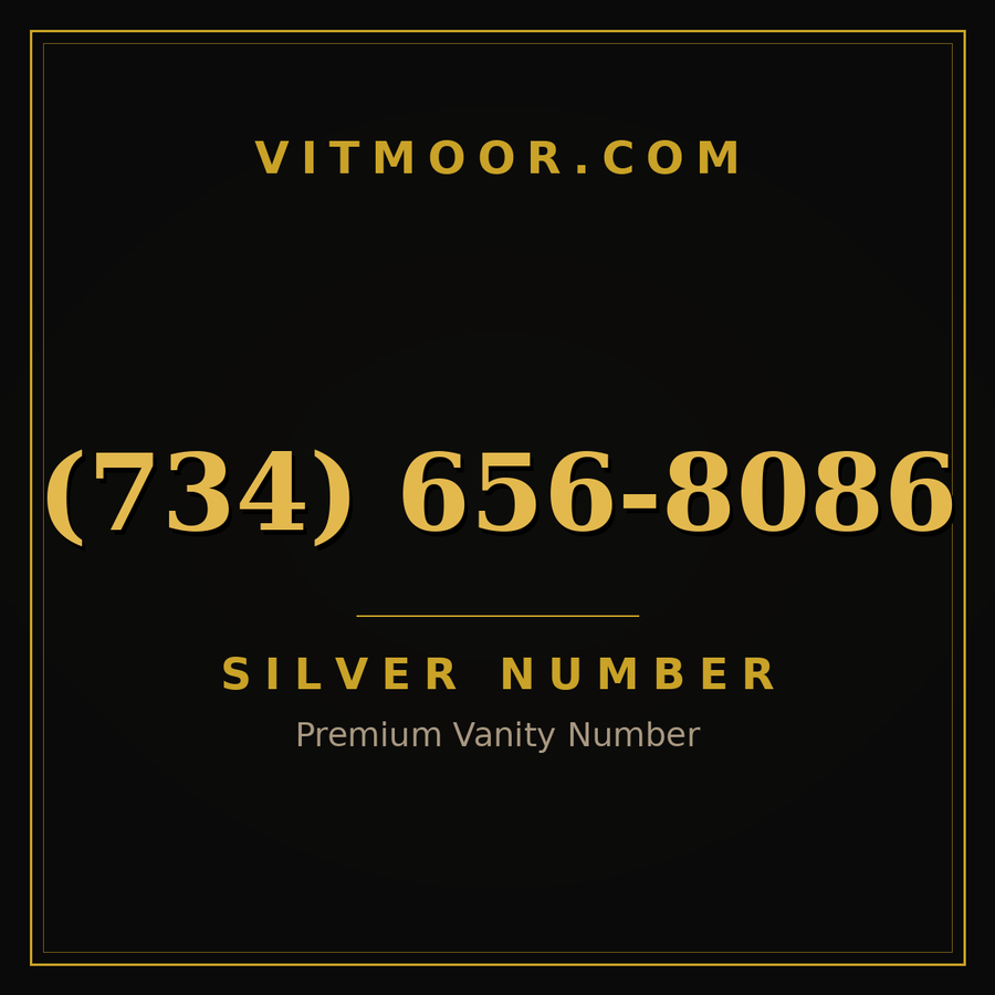 VITMOOR Silver premium number (734) 656-8086