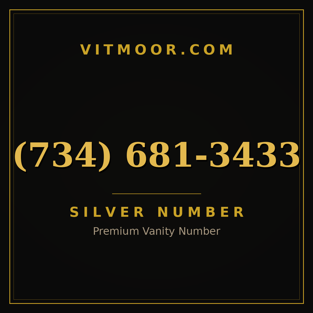 734 681-3433