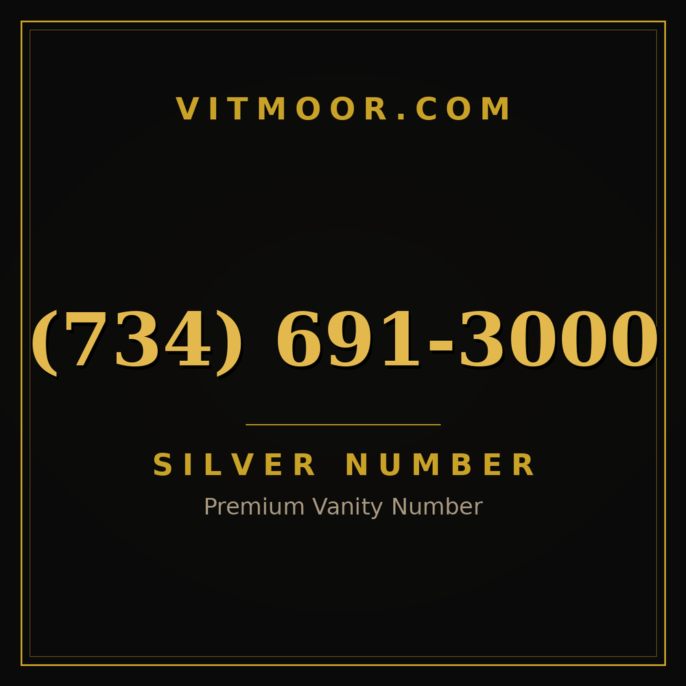 734 691-3000