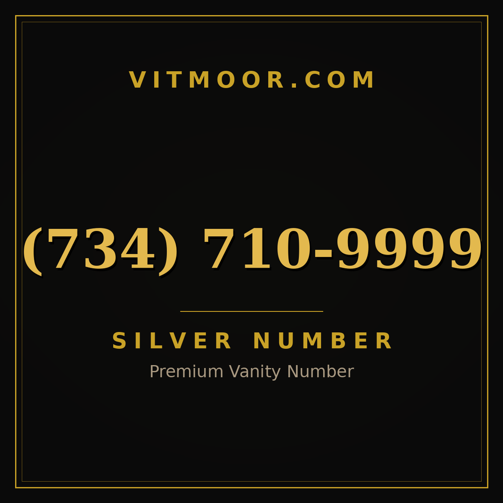 734 710-9999