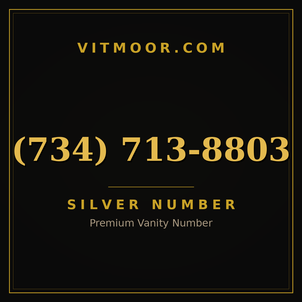 734 713-8803