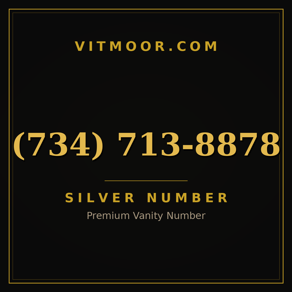 734 713-8878