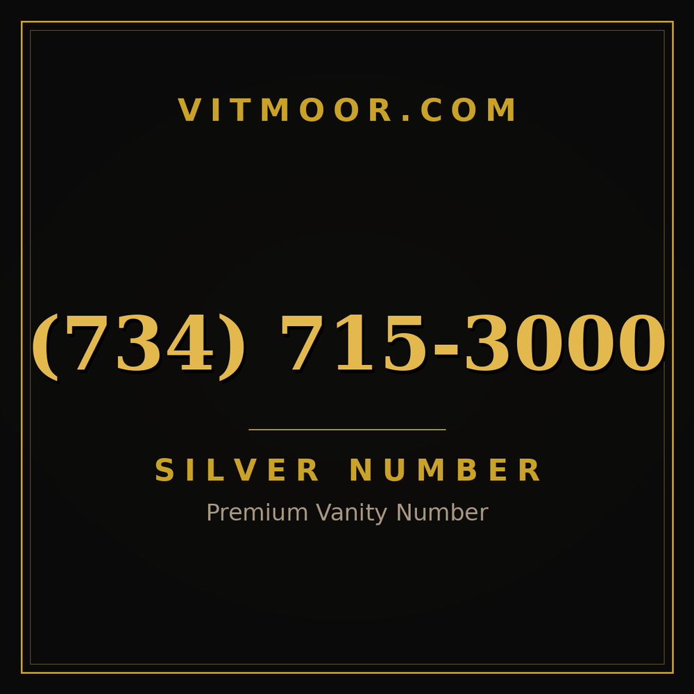 734 715-3000