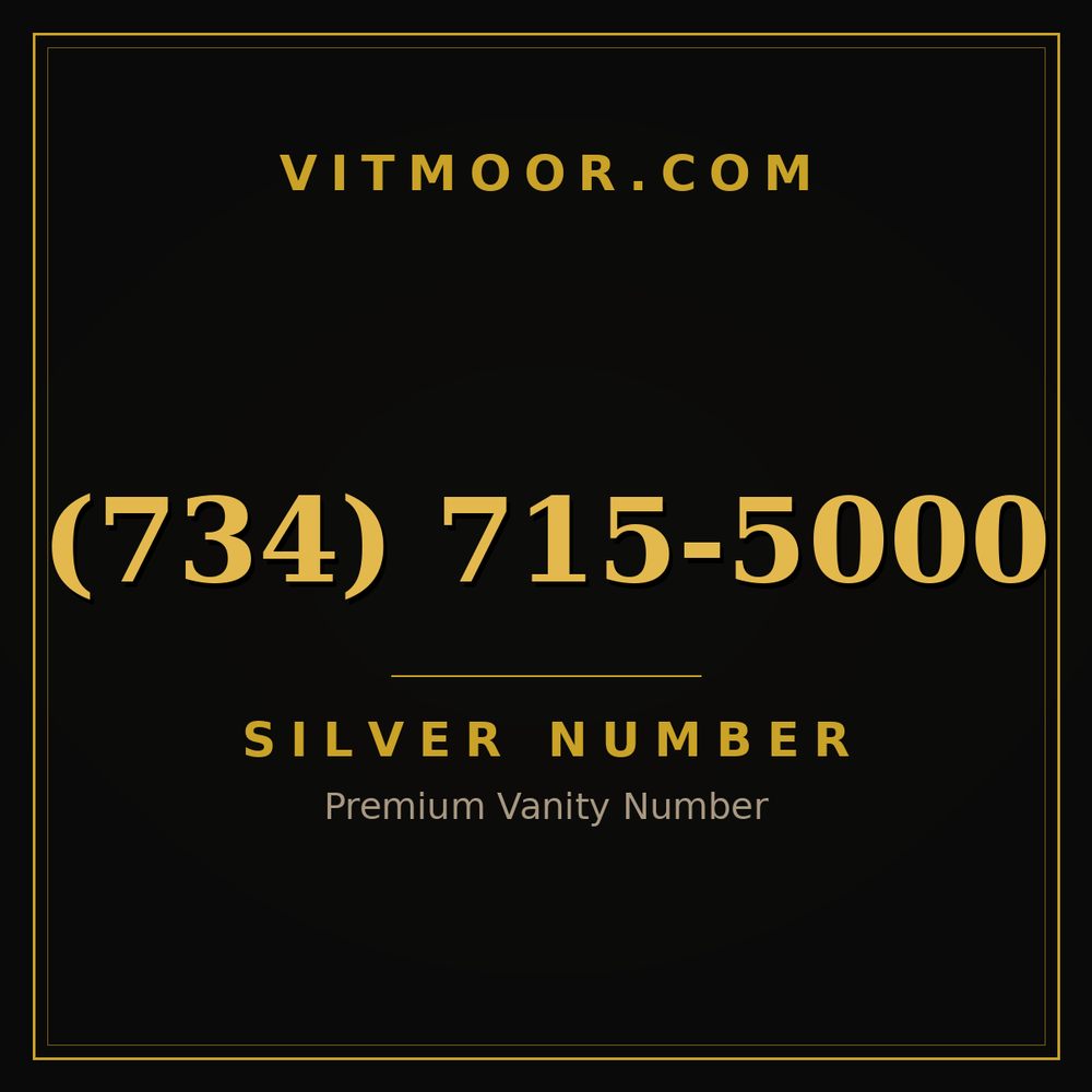 734 715-5000