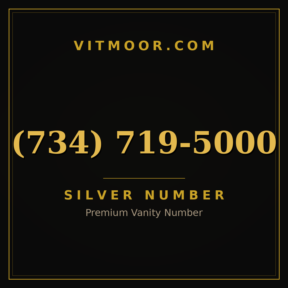 734 719-5000