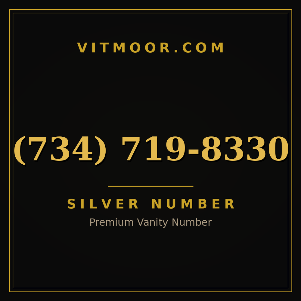 734 719-8330
