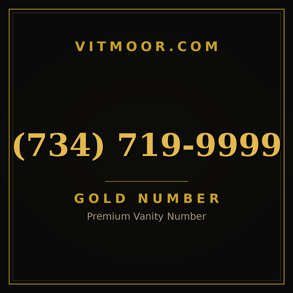 734 719-9999