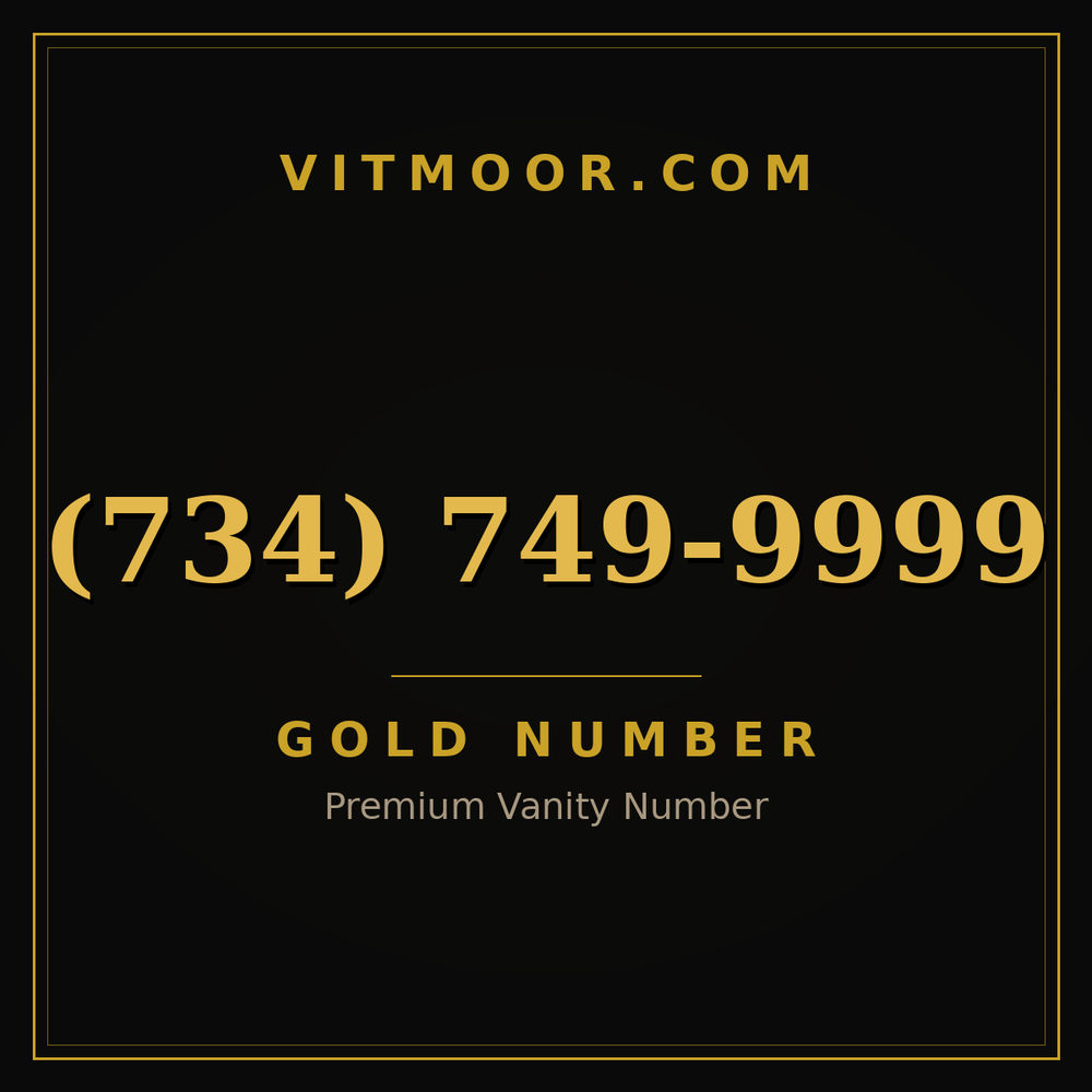 734 749-9999