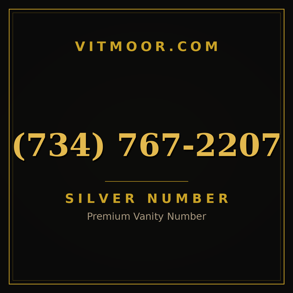 734 767-2207