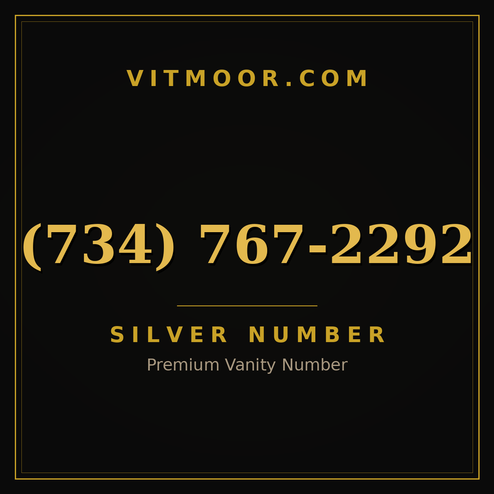 734 767-2292