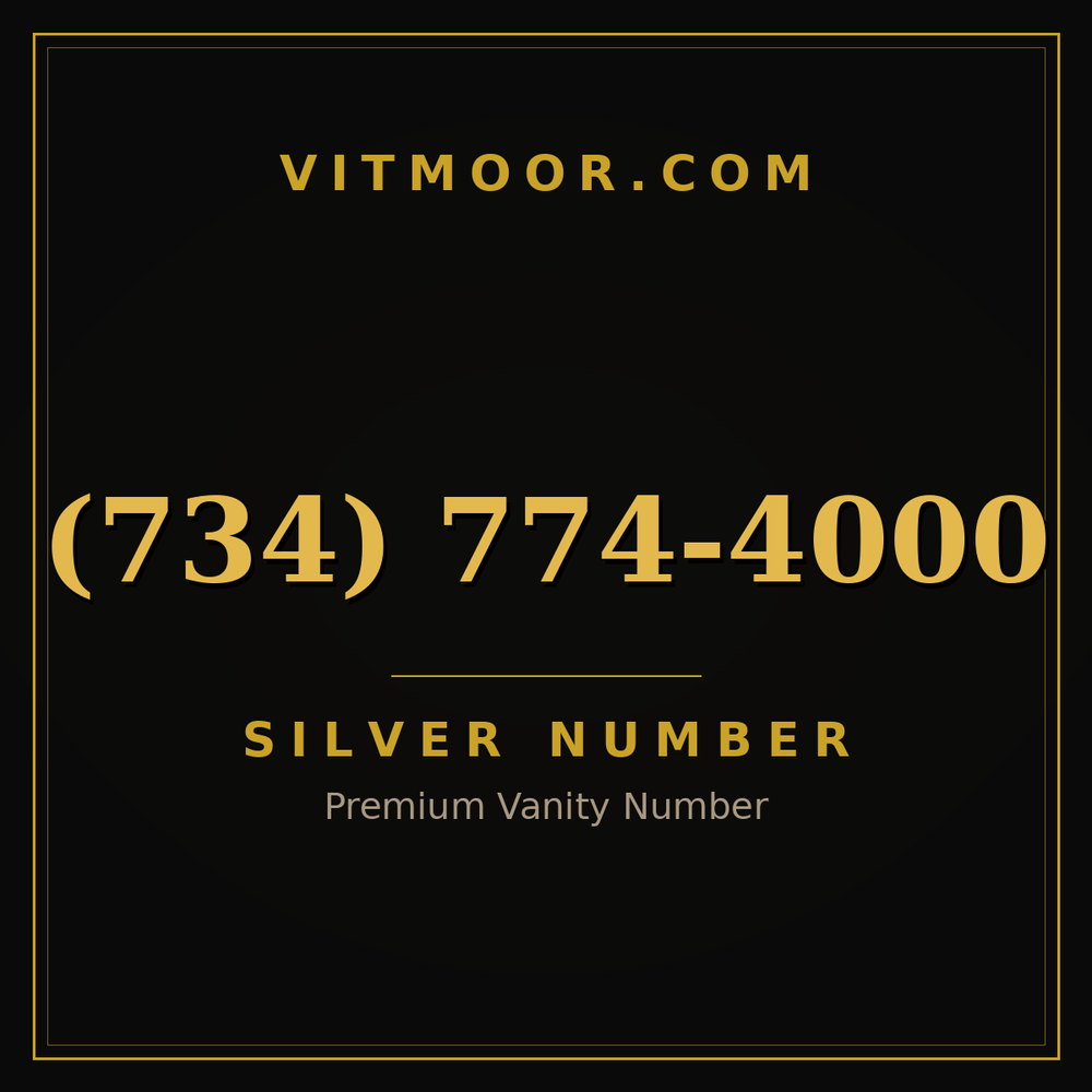 734 774-4000