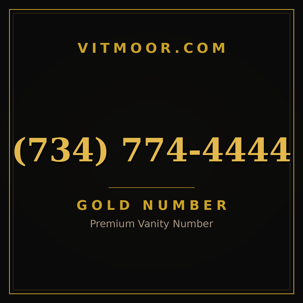 734 774-4444