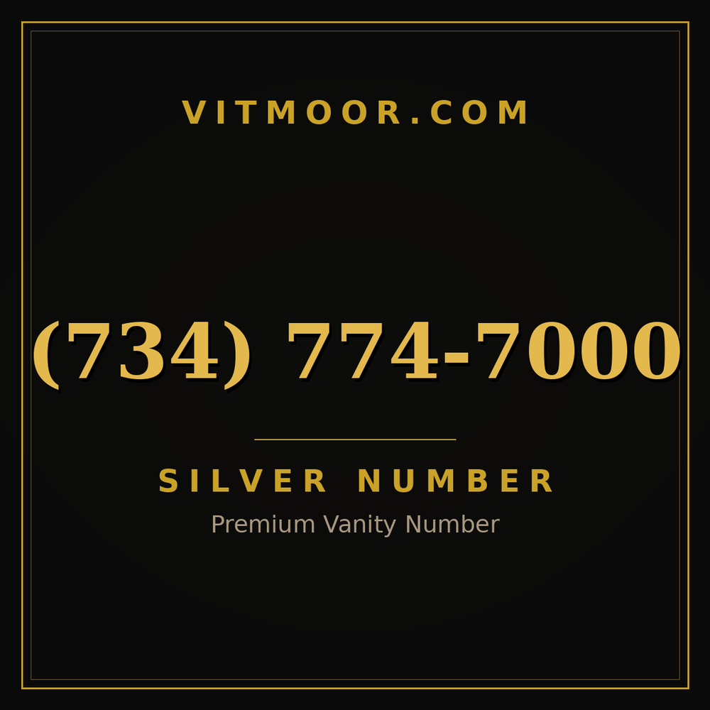 734 774-7000
