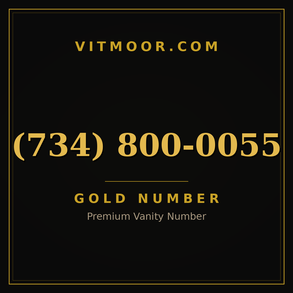 734 800-0055