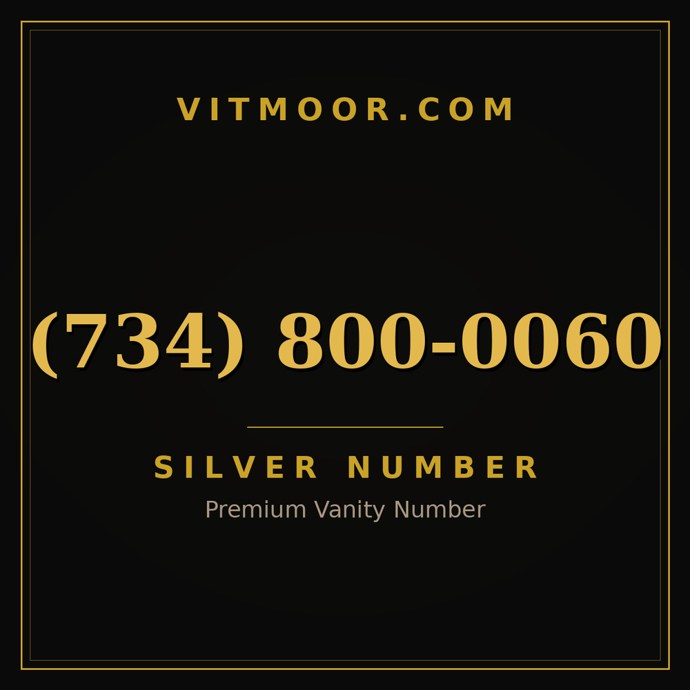 734 800-0060
