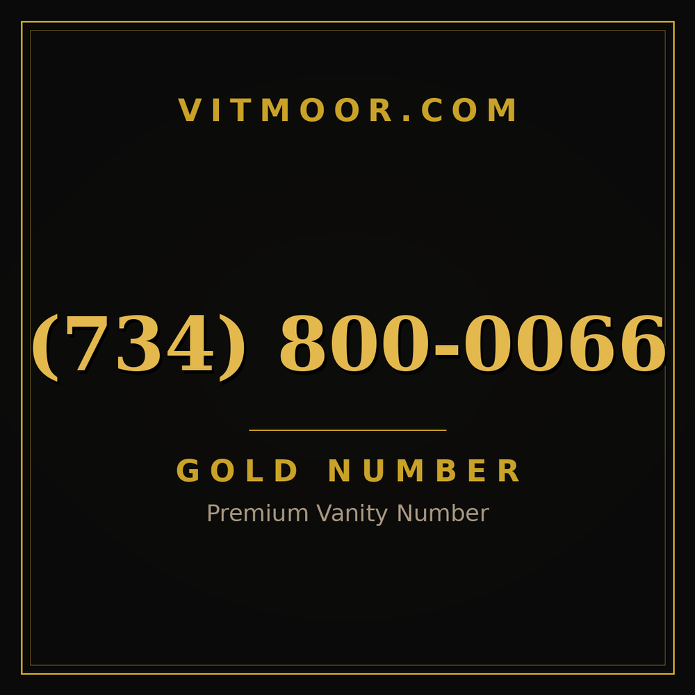 734 800-0066