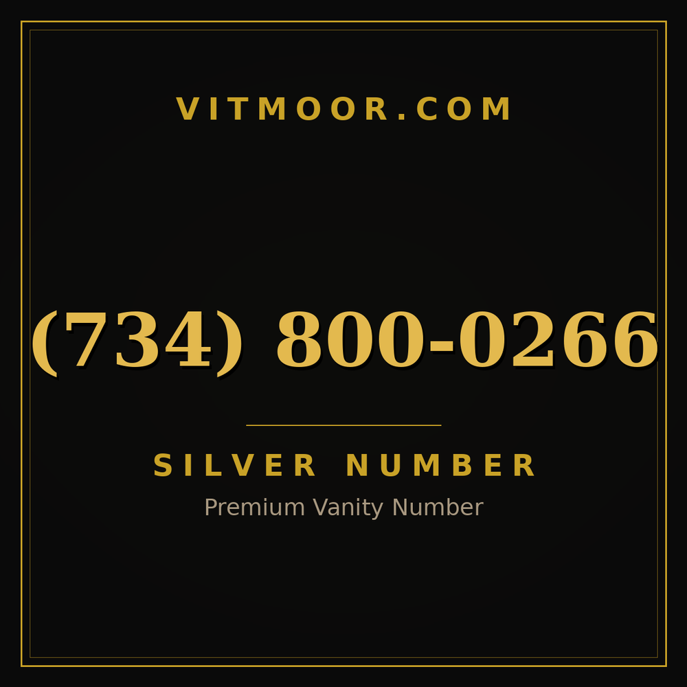 734 800-0266