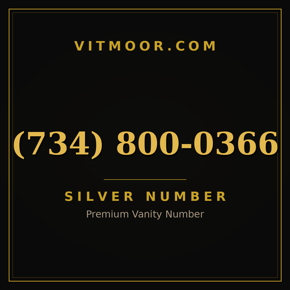 734 800-0366