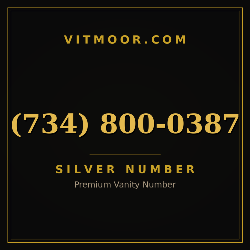 734 800-0387