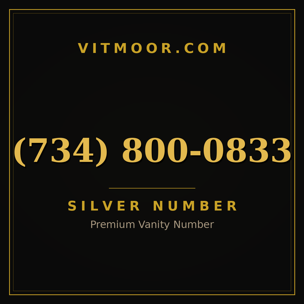 734 800-0833