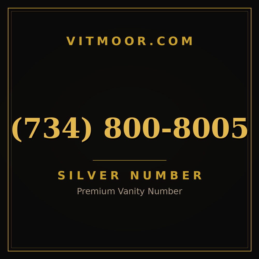734 800-8005