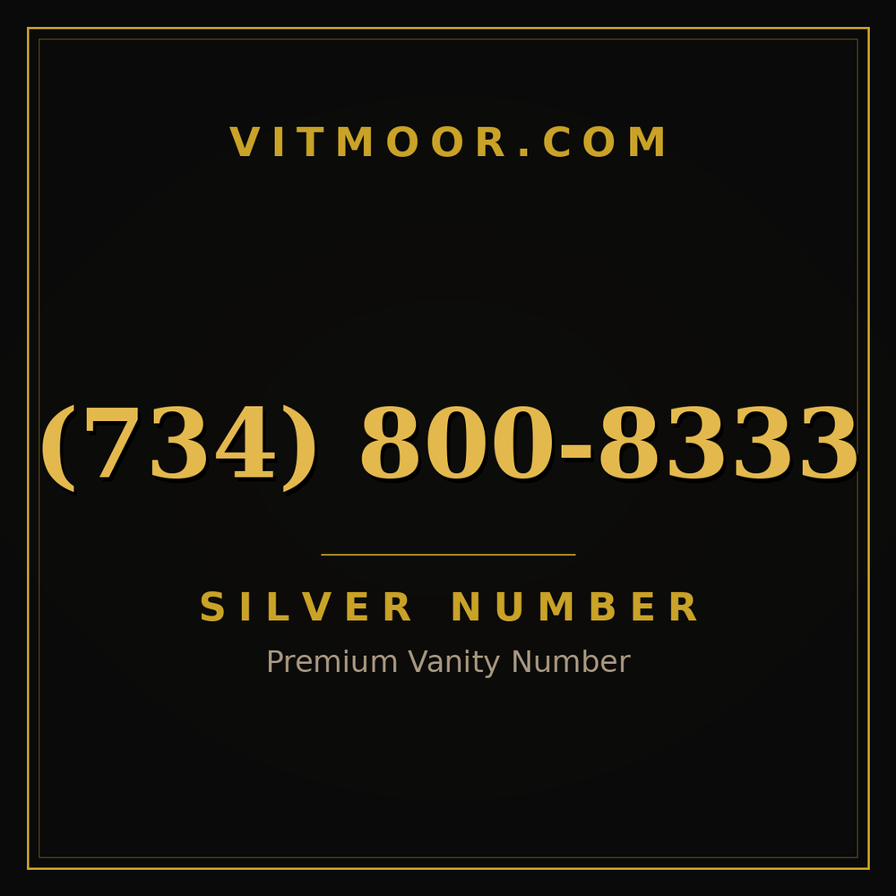 734 800-8333