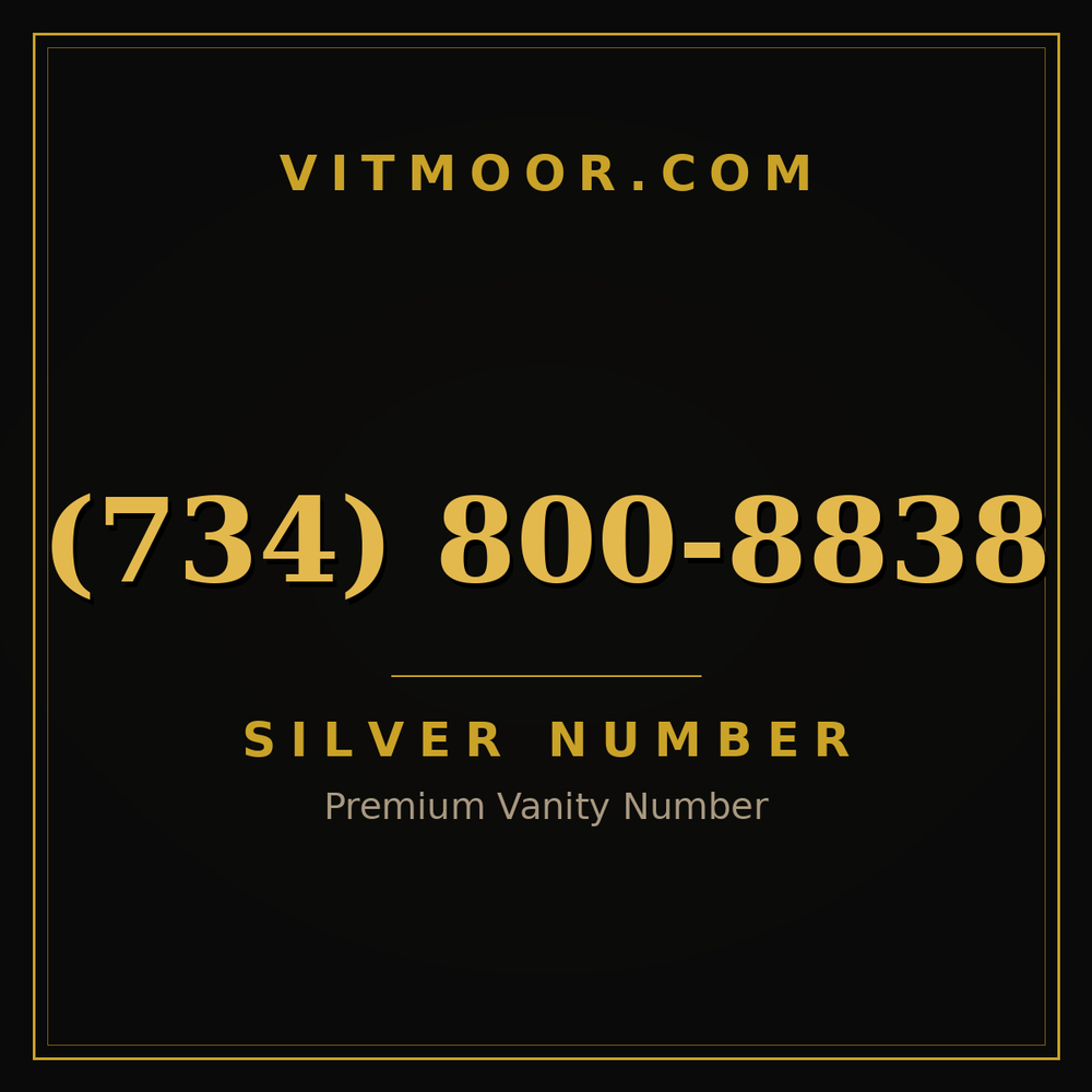734 800-8838