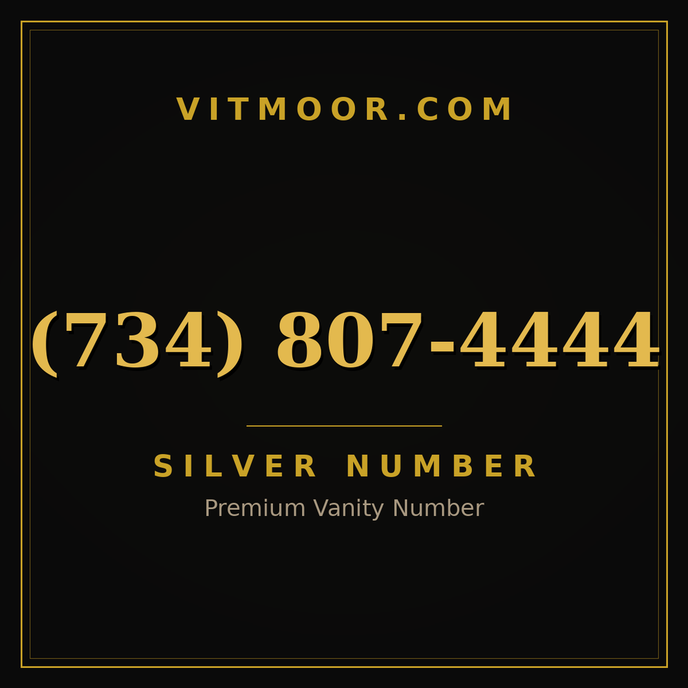 734 807-4444