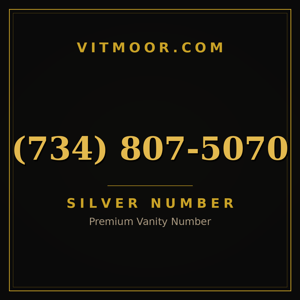 734 807-5070