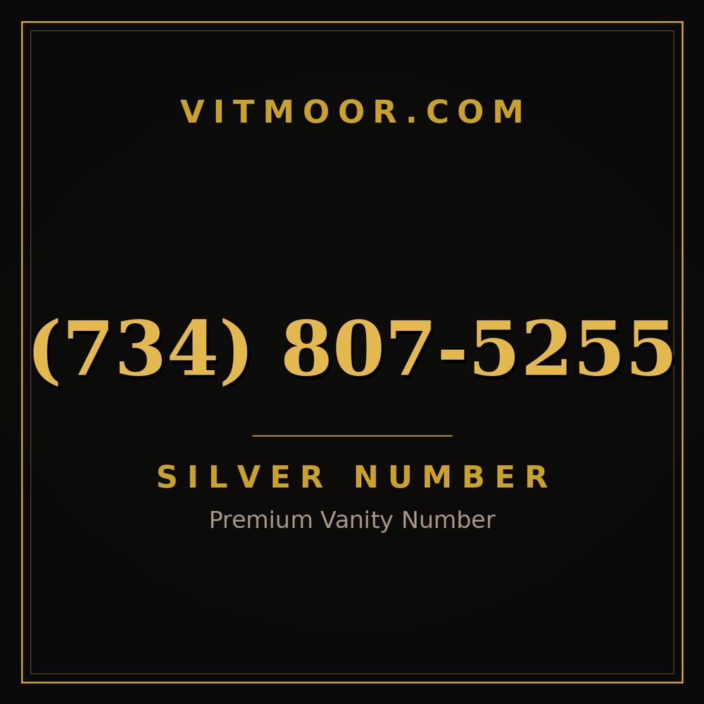 734 807-5255