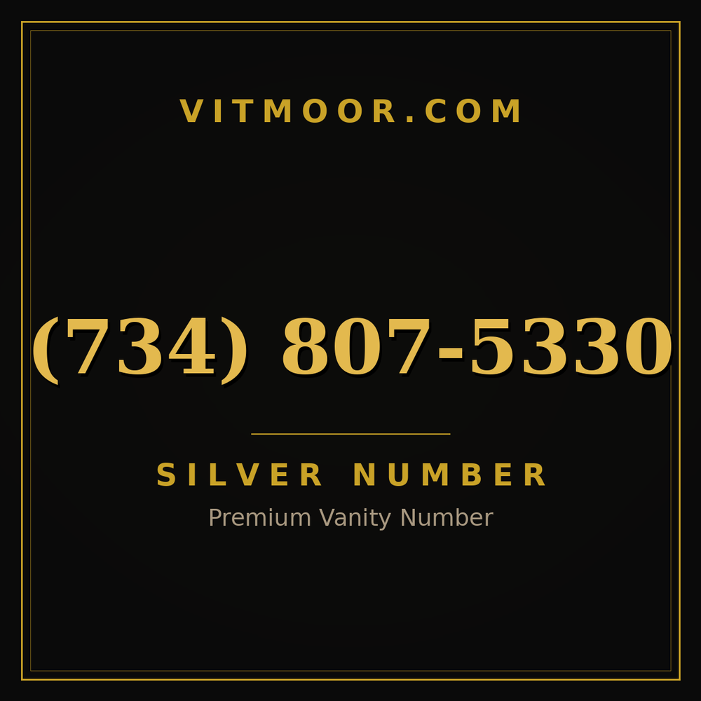 734 807-5330