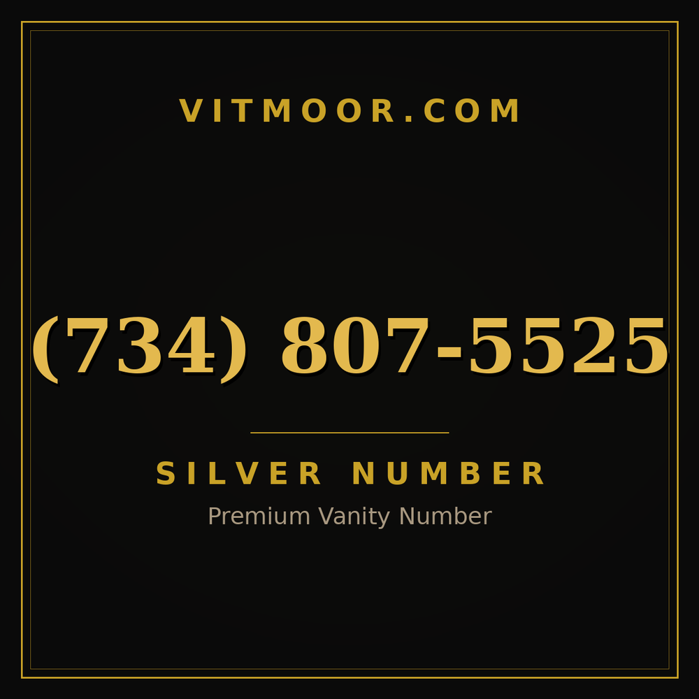 734 807-5525