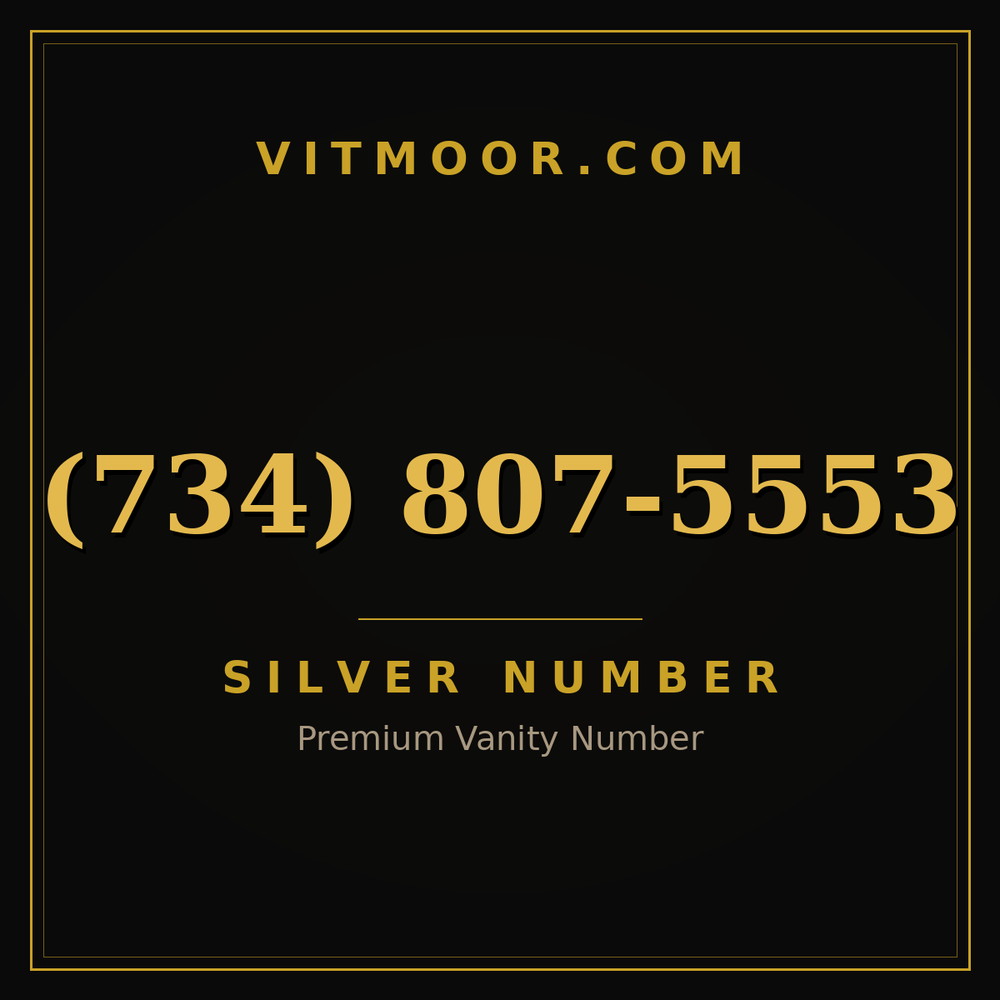 734 807-5553