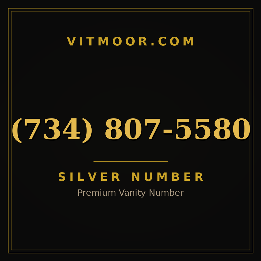 734 807-5580