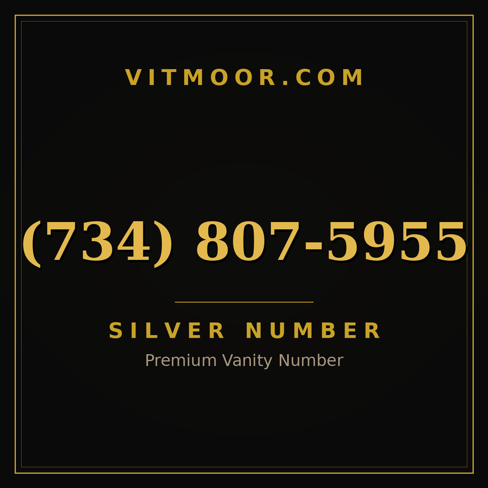 734 807-5955