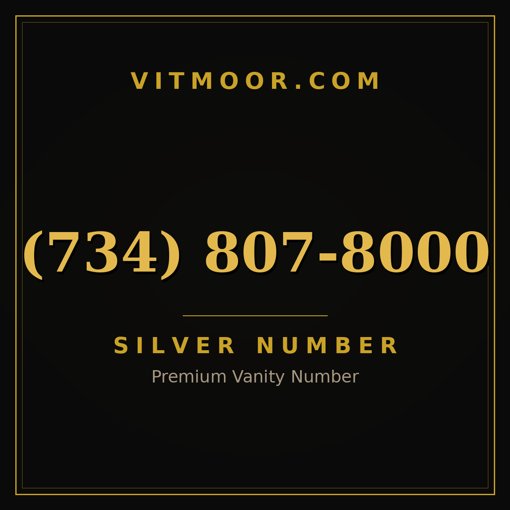 734 807-8000