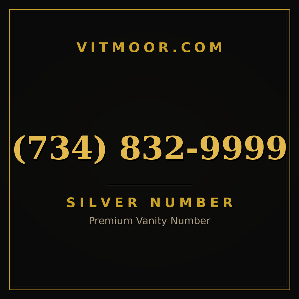 734 832-9999