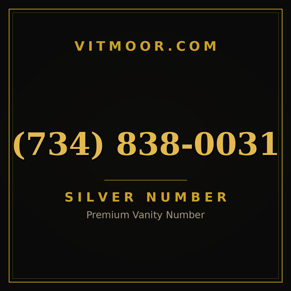 734 838-0031