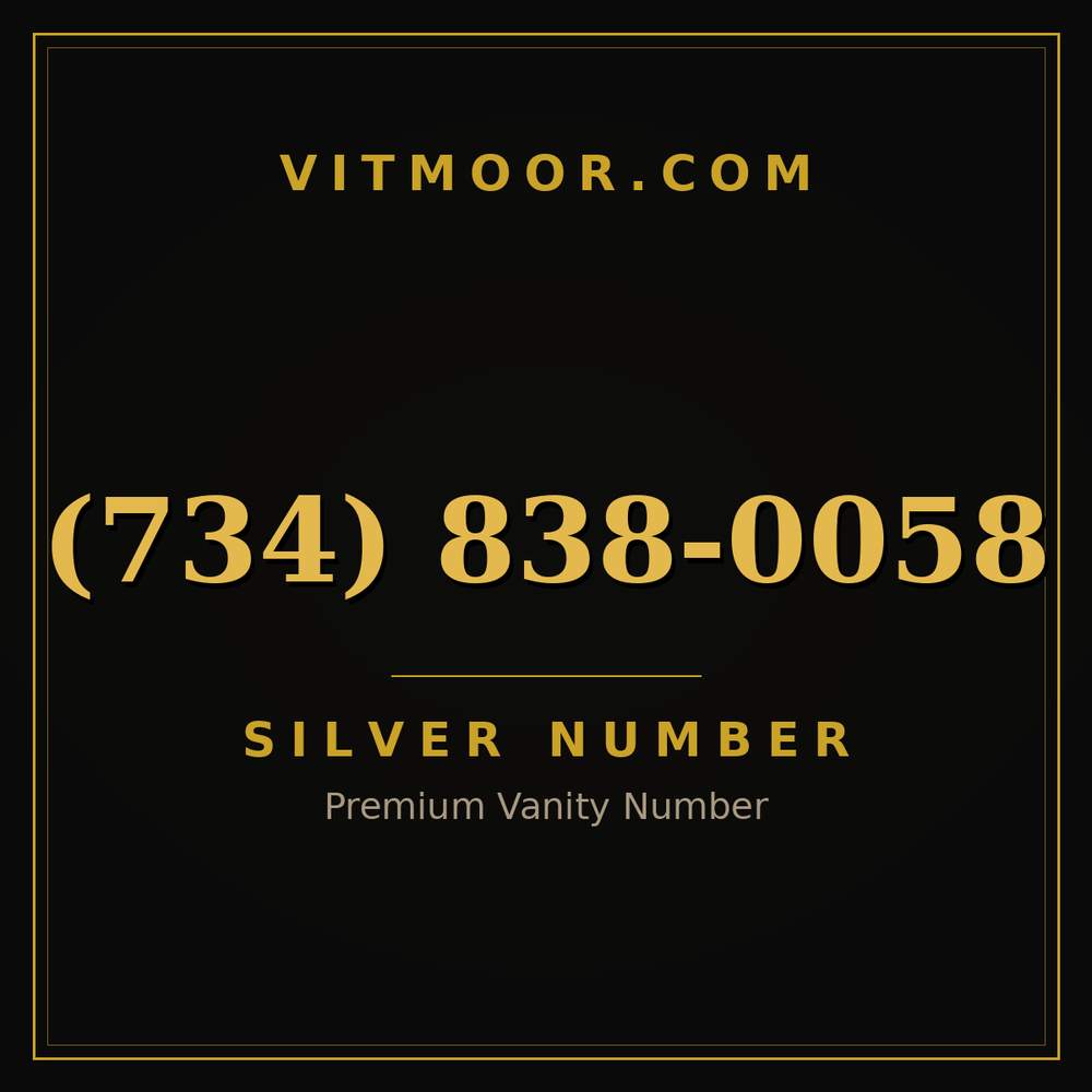 734 838-0058
